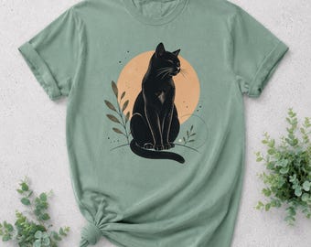 Comfort Colors Wildflower Shirt, Plant Mom Gift, Boho Botanical Tee, Nature Lover Top