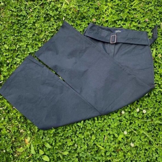 Max Mara, Vintage pants Design Max Mara/Blue pants coton/Trousers Max Mara/Pantaloni Max Mara