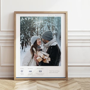 Benutzerdefinierte Reise Druck Paar Fotografie Reise Andenken Geschenk für Frau Mann Eltern Urlaub Erinnerung personalisierte Kunst für Zuhause Hochzeitsgeschenk