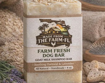 Farm Fresh Dog Bar (4-5oz shampoo bar)