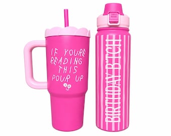 Personalisierte Geburtstagsbecher-Set