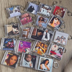 Mini Ccd Keychain Custom Mini CD Keychain - Curated Just for You - Etsy