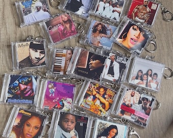 Custom Mini CD Keychain - Curated Just For You