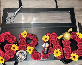 GRAD Rose Letter Box - Abschlussdekor, künstliche Rosen, individuelle Akzente