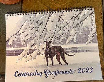 2023 Celebrating Greyhounds Calendar