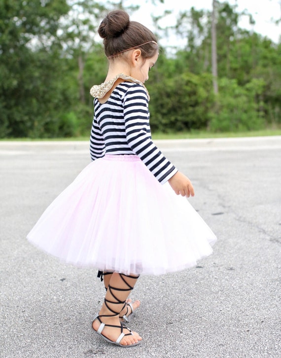 Rose Bebe Jupe En Tulle Jupe De Fille De Fleur Jupes Etsy