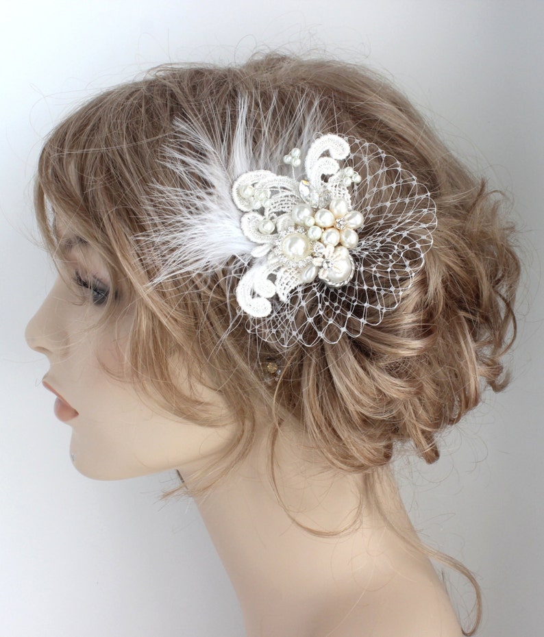 Bridal Hair Accessory Bridal Hair Comb Hair Accessories Birdcage Hair Comb Bridal Hairpiece Wedding Hairpiece Jeweled Bridal Comb