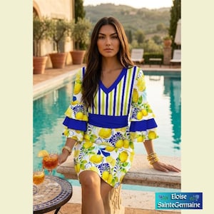 Capri Lemon Dresses - Etsy Finland