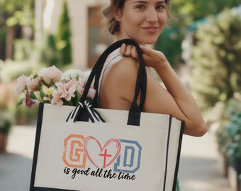 Christian Tote Bag, Religious Women Bag