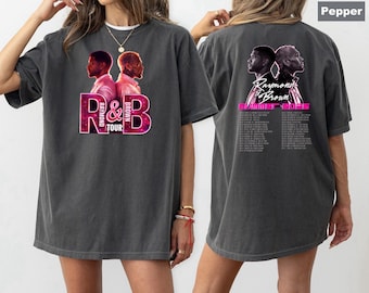 Raymond and Brown R&B Tour 2026 T-Shirt, Comfort Colors Tee