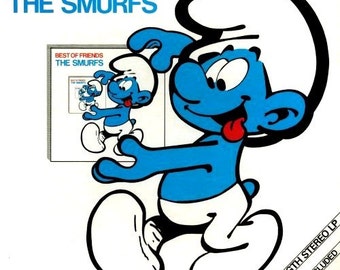 Fabrik versiegelt THE SMURFS Best Of Friends 1982 Vinyl LP Schallplatte Album ORIGINAL Pressing!