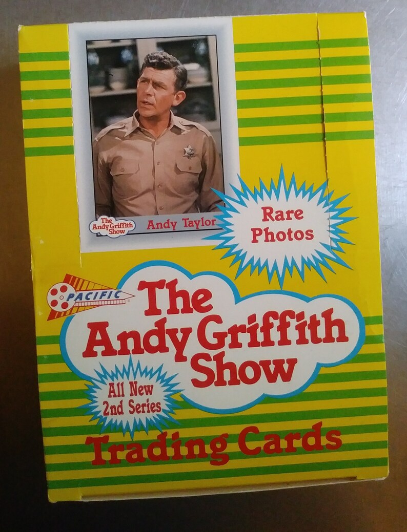 Full Unopened BOX The ANDY GRIFFITH Show Trading Cards 1991 Etsy