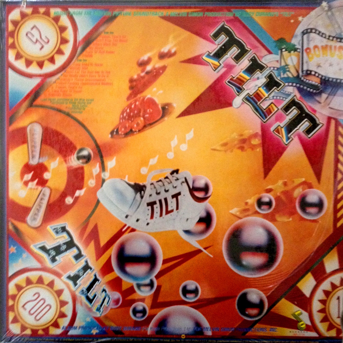 Brooke Shields TILT Original Motion Picture Soundtrack PINBALL Etsy Hong Kong