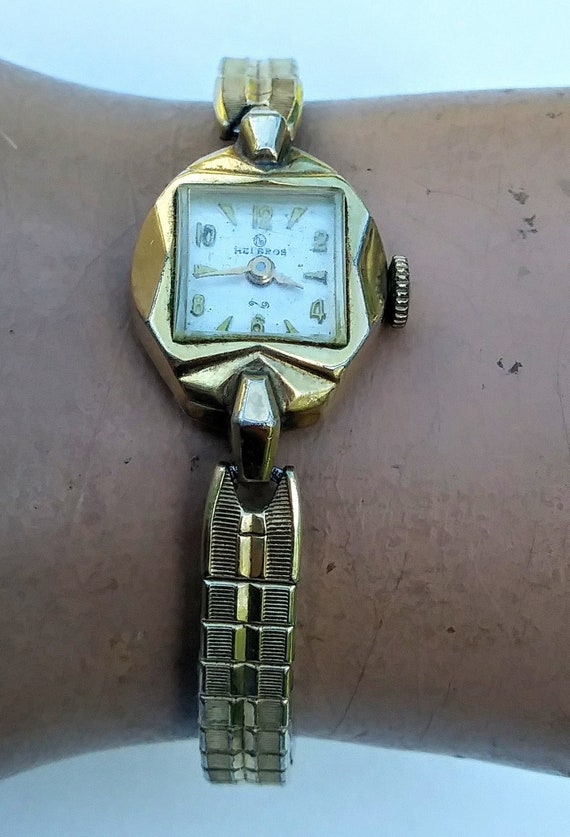 Antique 1930s Art Deco HELBROS Ladies WRISTWATCH 1