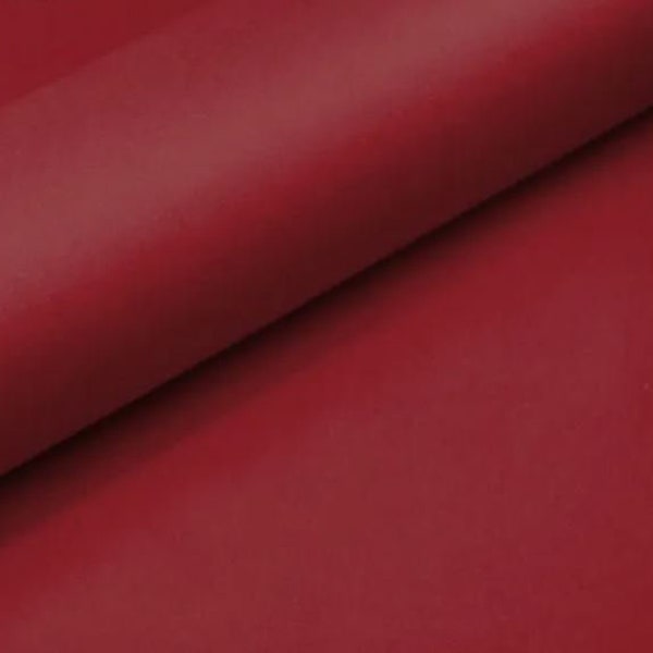 Red / Cherry Uncoated Matt Gift Wrap - Wrapping Paper (3 Metres)