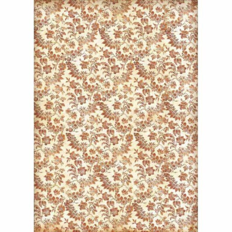 1 x A3 Sheet of decoupage Rice Paper Mystery Garden Rice Paper R0594L