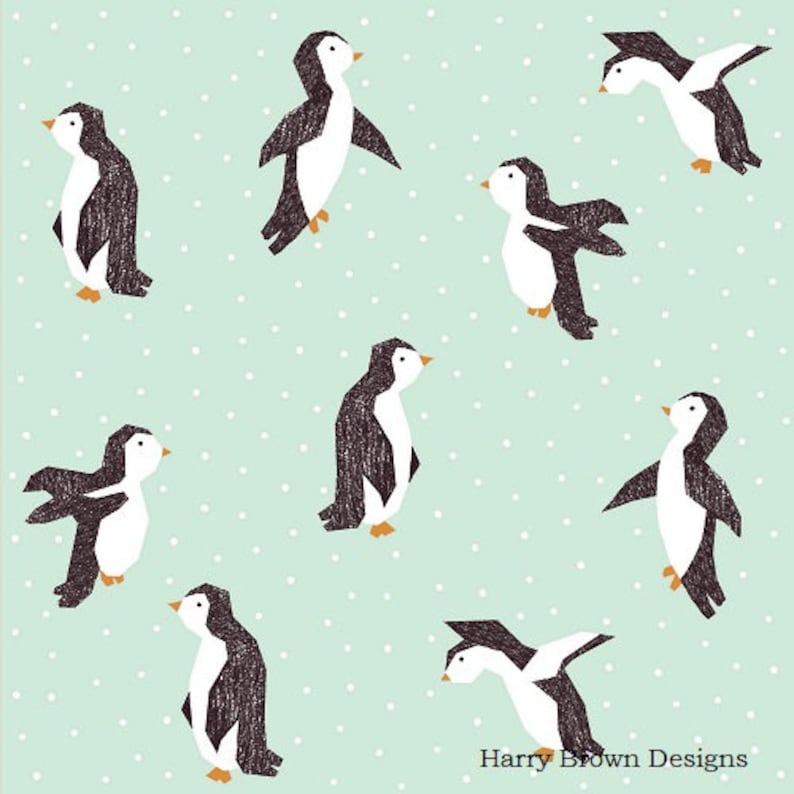 High Quality 3 PLY for Decoupage Parties Weddings 2 Paper Napkins Serviettes Penguins