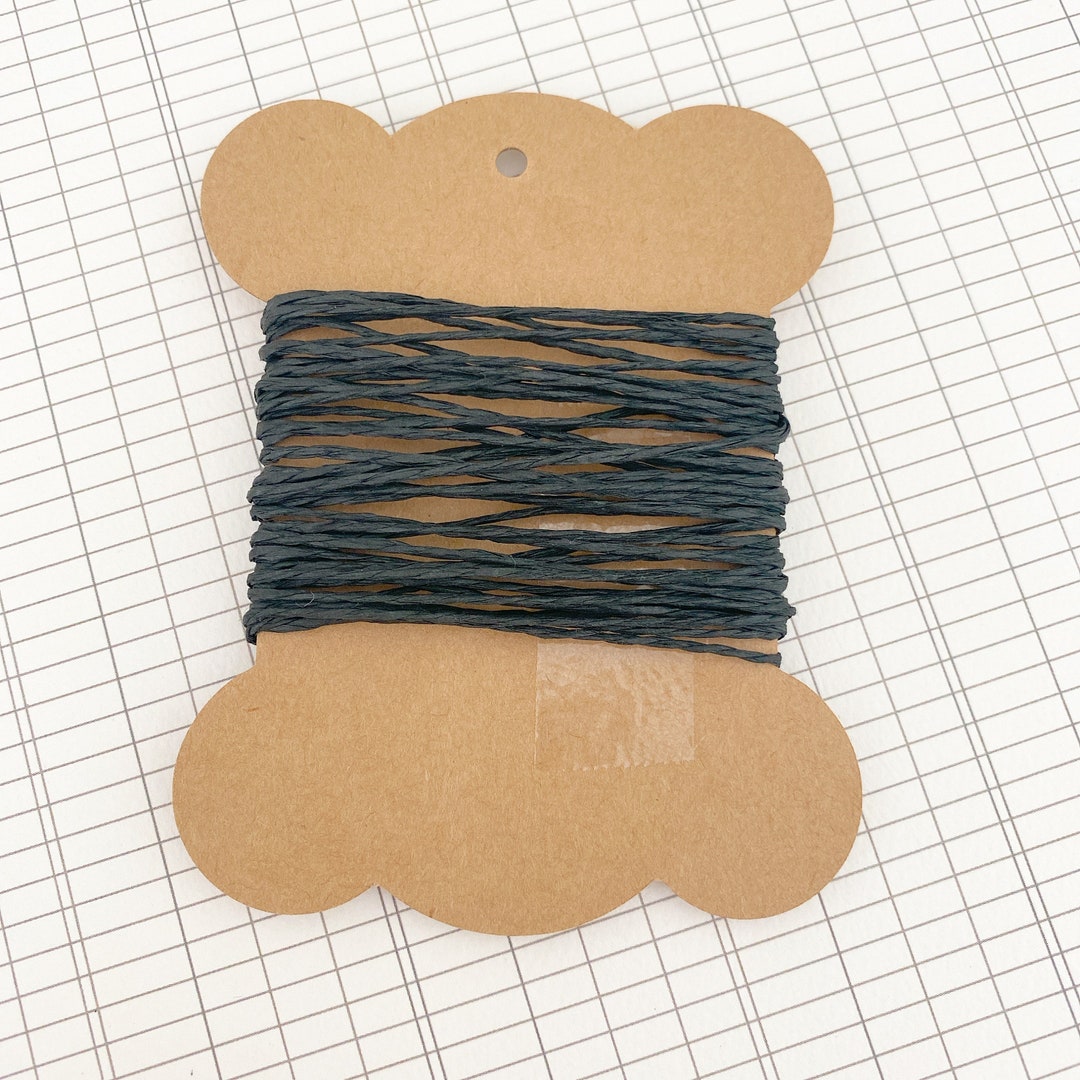 5 Metres of High Quality Black Paper String - Etsy Australia