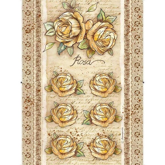 Dragonfly Stamperia Rice Paper Decoupage 1 x A4 Size Sheet