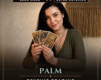 Palm Reading Psychic Same Hour | Detailed Palmistry, Love Life Line, Future Hand Analysis Insight