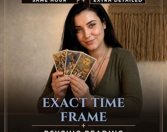 Time Frame Tarot Reading Same Hour | When Will It Happen, Timing Prediction, Love Career