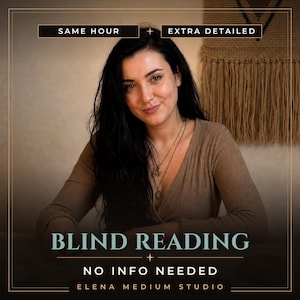 Blind Psychic Reading Same Hour | No Questions Asked, Just Your Name, Pure Telepathy Clairvoyant