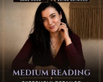 Medium Reading Deceased Loved One Same Hour, Spirit Communication Message, Detailed Clairvoyant Psychic Connection