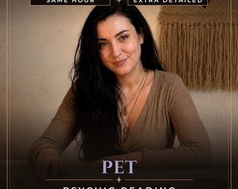 Animal Communicator Pet Psychic Reading Same Hour | Dog Cat Communication, Their Feelings, Extra Detailed