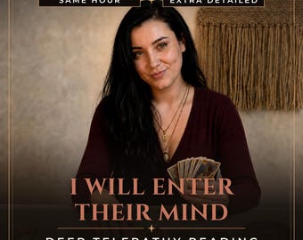 Deep Telepathy Reading Same Hour | Enter Their Mind, What They Think, Extra Detailed Psychic