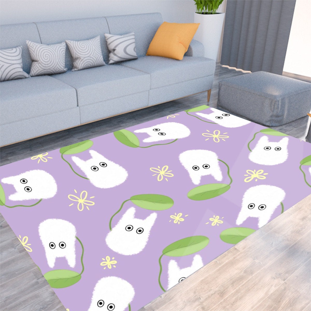 Super Soft Children's Rug Carpet Kid Room Carpet Animals Etsy