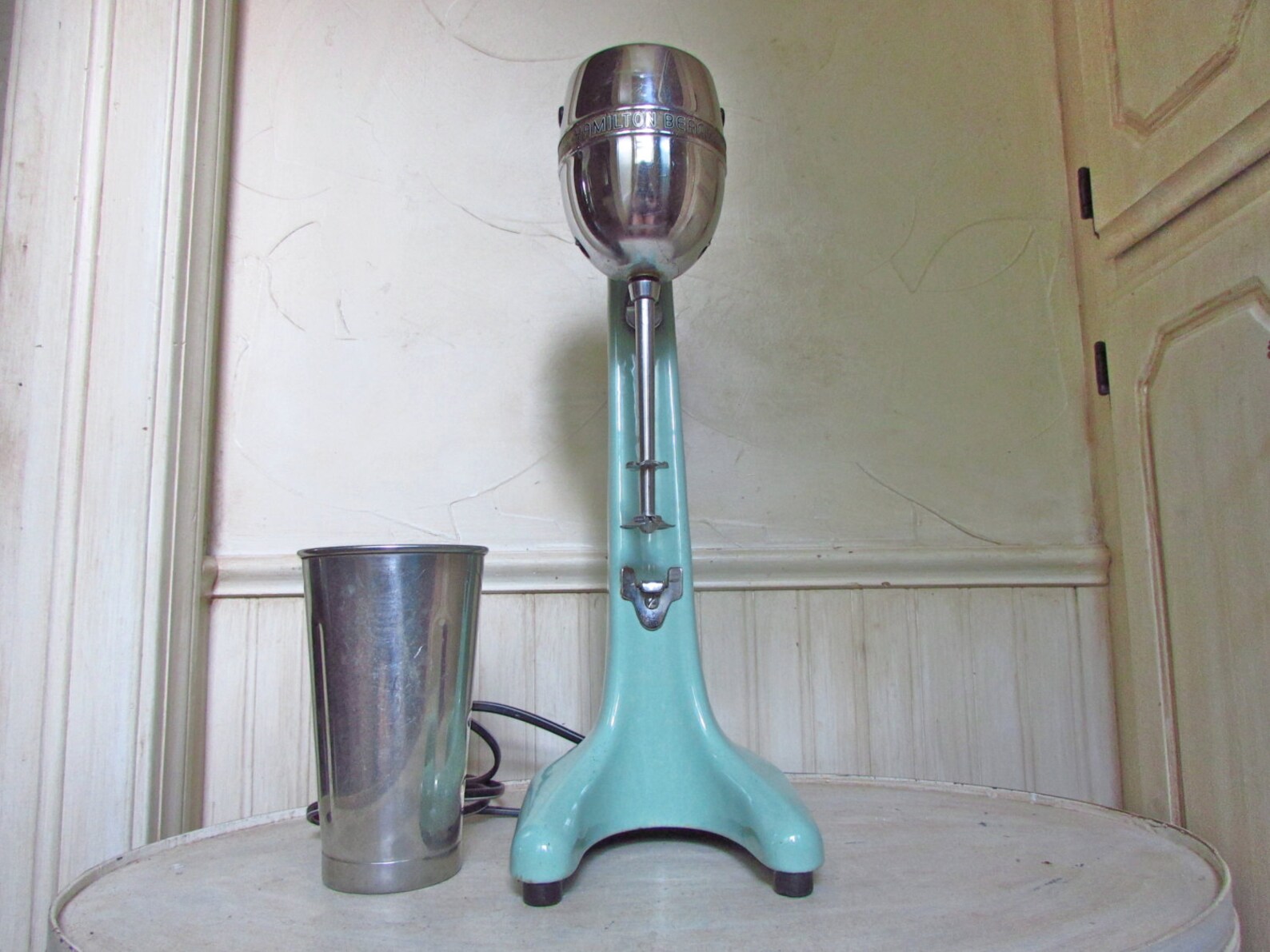 Vintage Jadeite Green Hamilton Beach Milkshake Mixer Hamilton Etsy