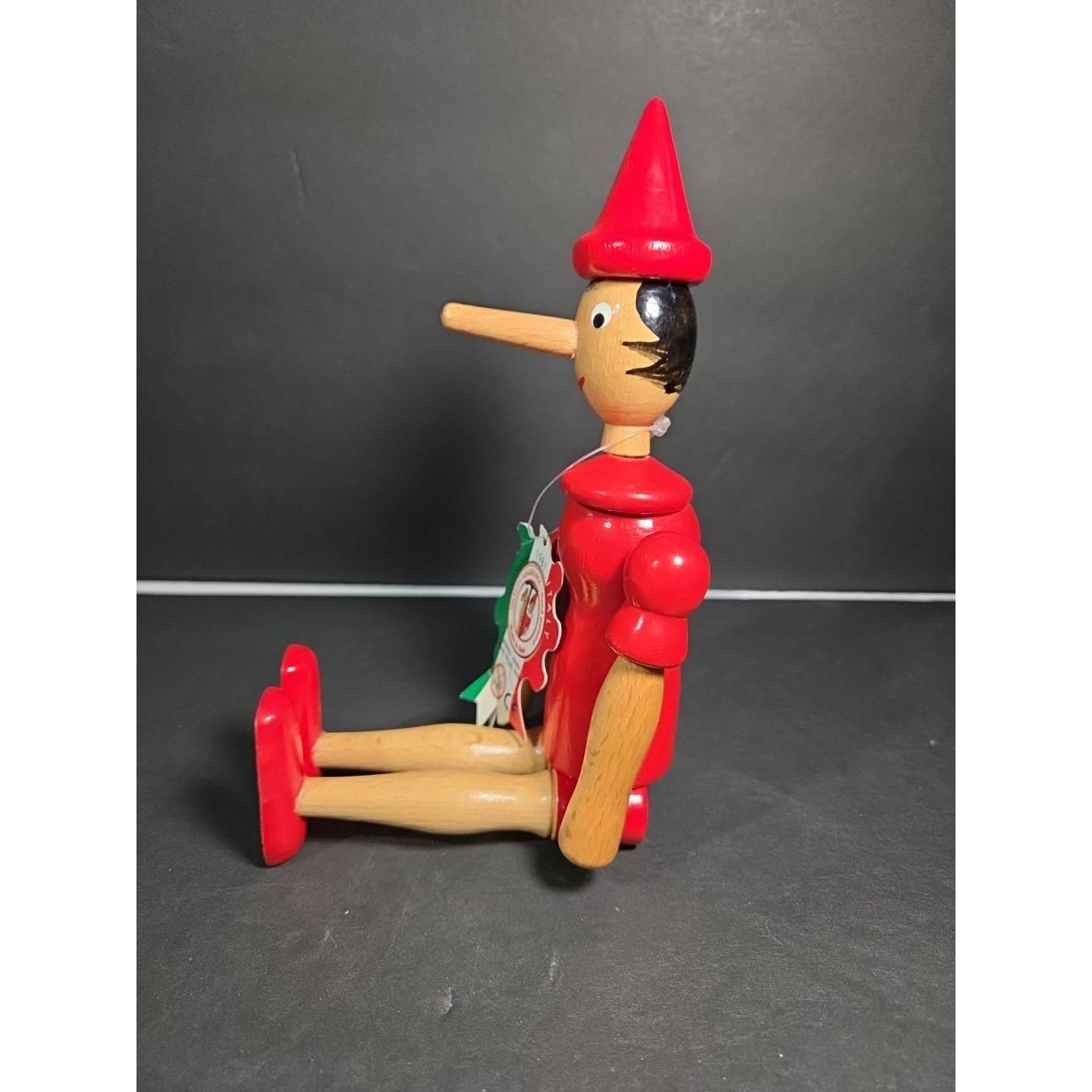 Vintage Italian Wooden Pinocchio - Etsy