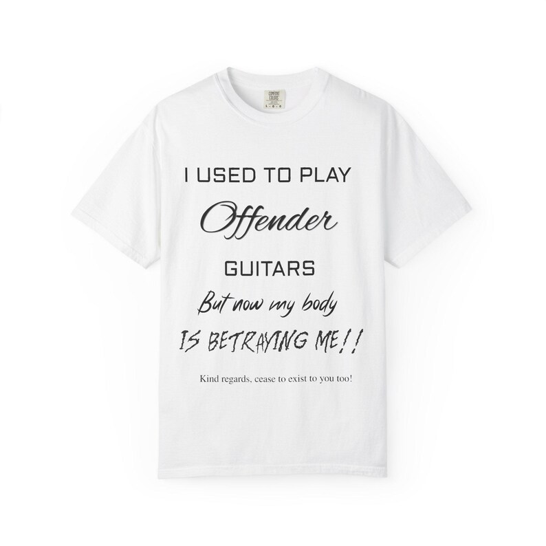 Camiseta engraçada para guitarrista, camiseta sobre processo da Fender, camiseta sarcástica para amantes da música, camiseta de protesto contra guitarristas imagem 2