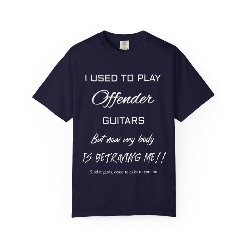 Camiseta engraçada para guitarrista, camiseta sobre processo da Fender, camiseta sarcástica para amantes da música, camiseta de protesto contra guitarristas imagem 3