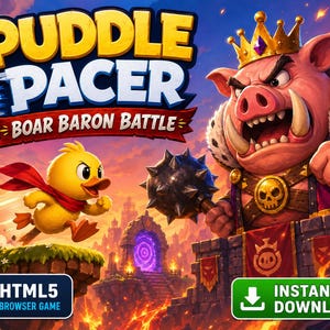 Videogame PUDDLE PACER - Boar Baron Battle
