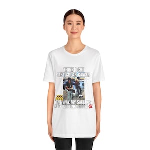 Lustiges Hood Irony Meme Shirt, unangemessene Offensive Shirt, verrückte Shirts, mein Sack wird immer größer, empörend T-Shirt, Neuheit Geschenk Bild 6