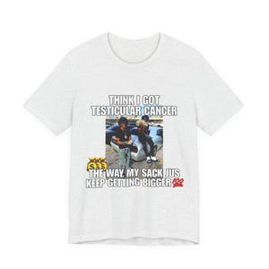 Lustiges Hood Irony Meme Shirt, unangemessene Offensive Shirt, verrückte Shirts, mein Sack wird immer größer, empörend T-Shirt, Neuheit Geschenk Bild 2