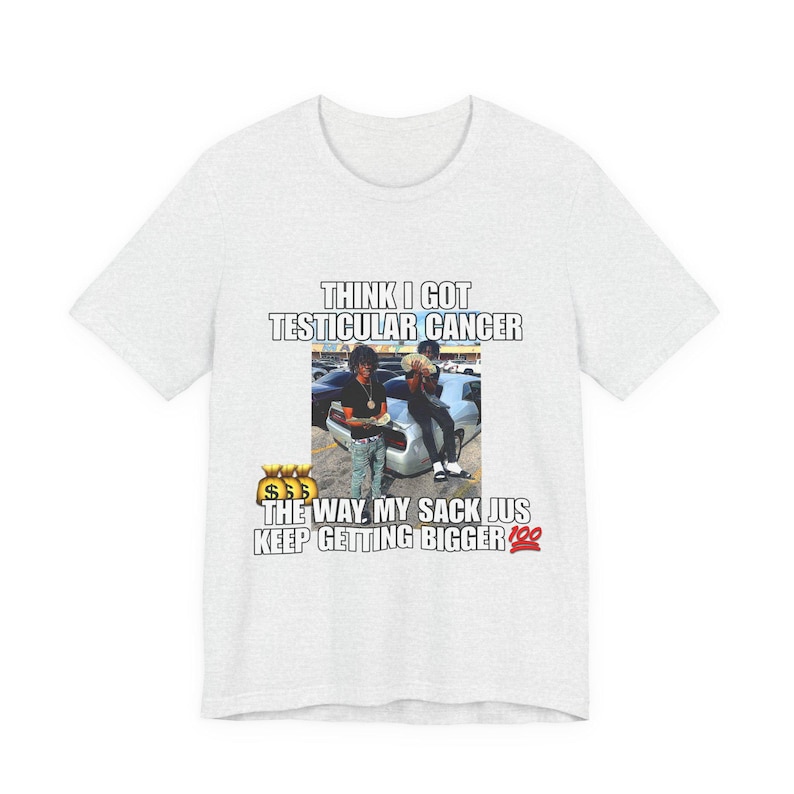 Lustiges Hood Irony Meme Shirt, unangemessene Offensive Shirt, verrückte Shirts, mein Sack wird immer größer, empörend T-Shirt, Neuheit Geschenk Bild 2