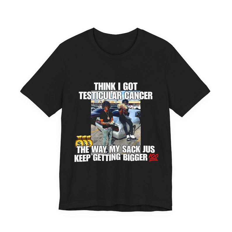 Lustiges Hood Irony Meme Shirt, unangemessene Offensive Shirt, verrückte Shirts, mein Sack wird immer größer, empörend T-Shirt, Neuheit Geschenk Bild 3