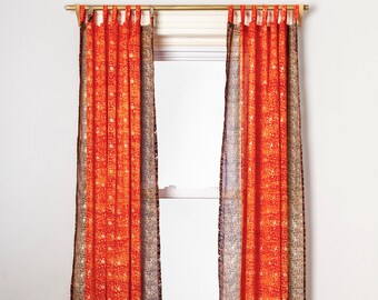 Rust Curtains Etsy