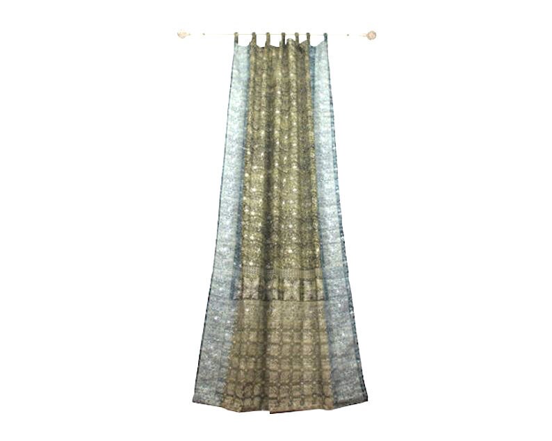 Green Teal Curtain Sage Green Colorful Window Treatment Etsy