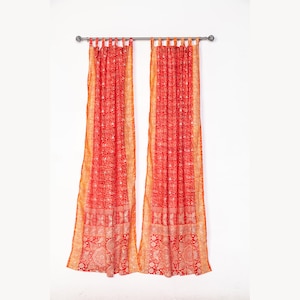 Bedroom Collection Light-filtering Sari Curtains 84/96l Boho Curtains ...