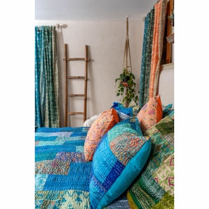 Sovrumskollektion Ljusfiltrerande Sari-gardiner 84"/96"L Boho-gardiner, Sänghimmel, Väggtapet, Ljus och saftig fönsterbehandling