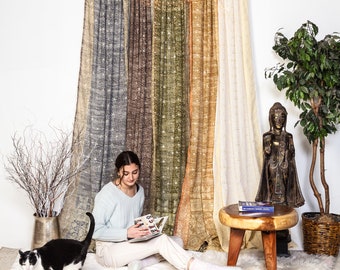 Tissu rideau uni - Miro Home Morocco