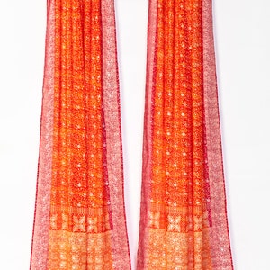 Bedroom Collection Light-filtering Sari Curtains - Etsy