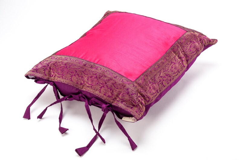 Two Tone Pillow Case New Collection Silk Pillows Compliment Etsy