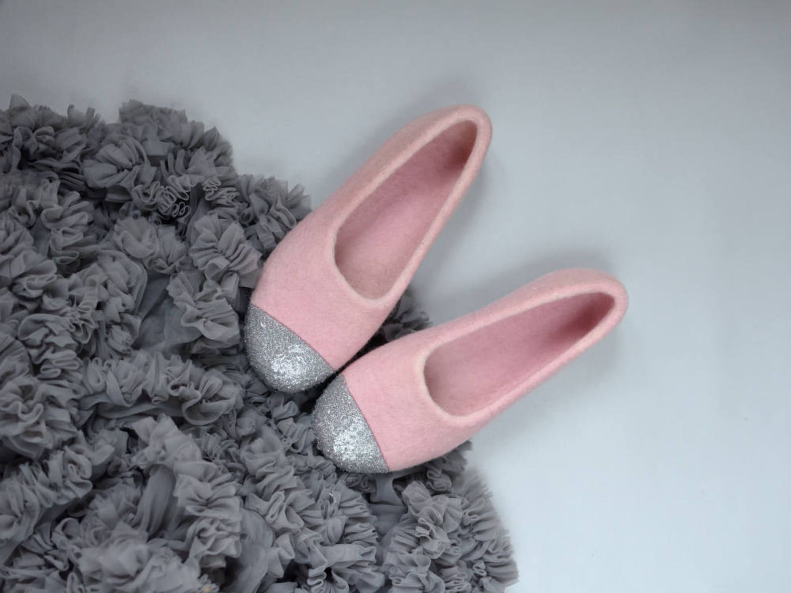 glitter house slippers