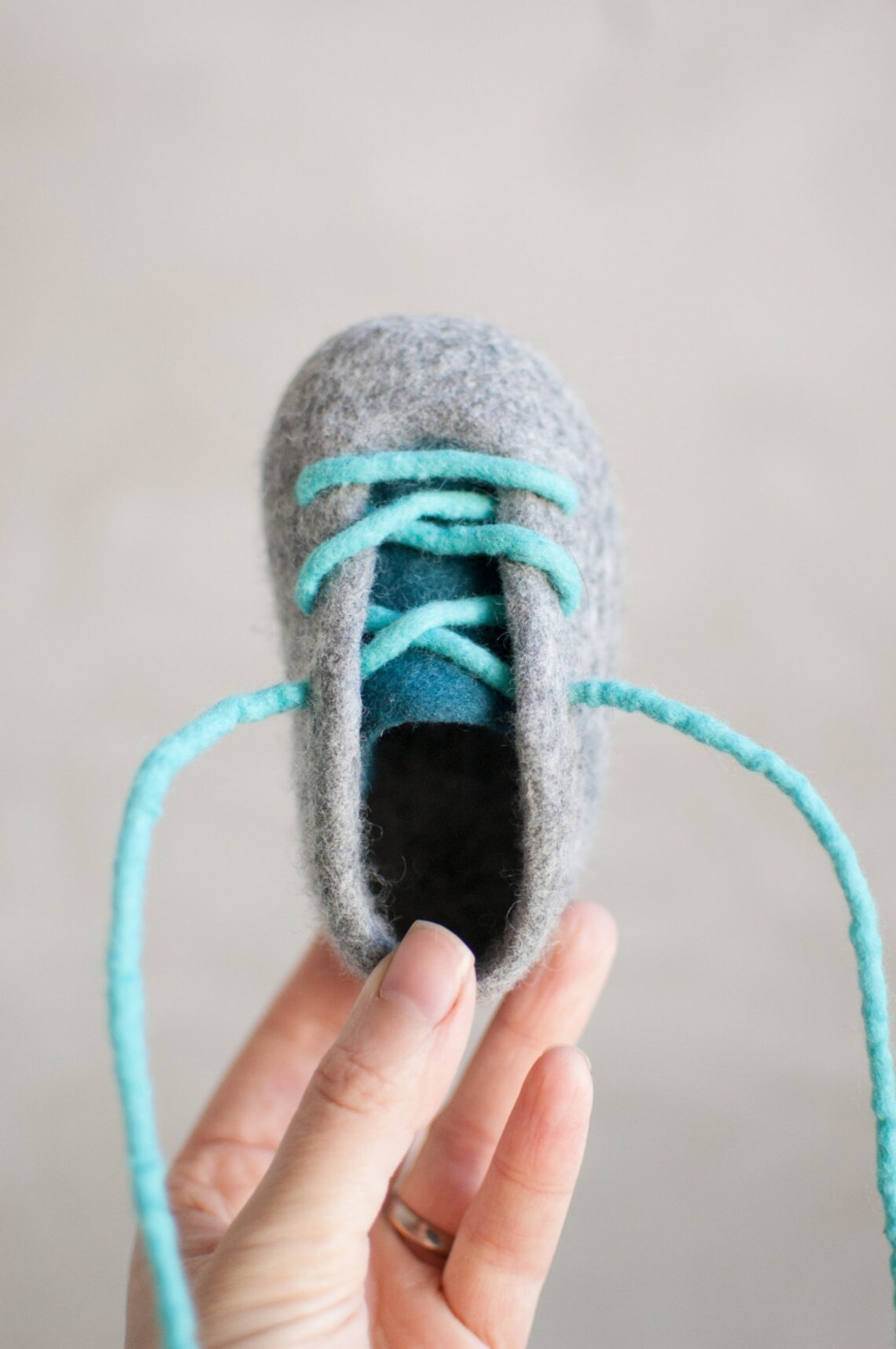 Felted Baby Booties Felted Crib Shoes Gray Baby Boy Crib Etsy