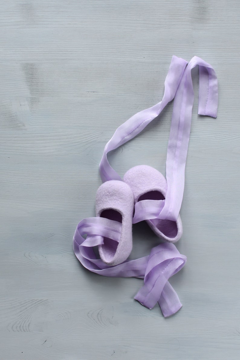 silk ballet slippers