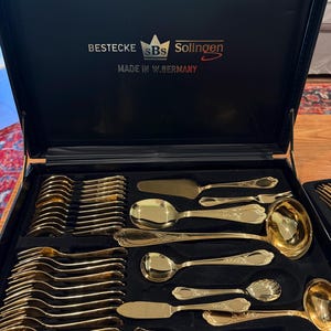 23/24 Gold Flatware - Etsy